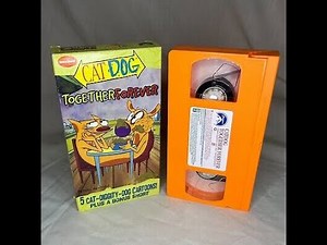 Opening To CatDog: Together Forever (1999) VHS - Reversed!