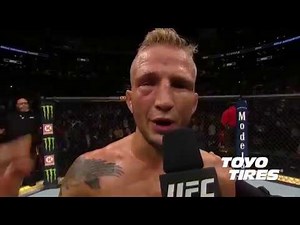 UFC 227: TJ Dillashaw Octagon Interview