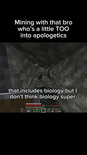Minecraft Apologetics Short #apologetics #theology #minecraft #minecraftmemes #ytshorts #viral