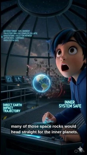 What If Jupiter Suddenly Disappeared? #astronomy #space