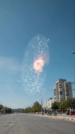 Moon Apocalypse: Phenomenon Eclipse Simulation in Real Life