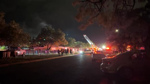 Avoid the intersection of Campus and Houston streets. Police have blocked off the area as crews respond to an apparent fire. | FOX West Texas