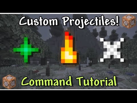 How to make MAGIC PROJECTILES in Minecraft Bedrock Edition! - (v26.0)