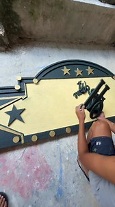 Letter cut out emboss type #styrocutouts #styroCarving #artist #crafts #styronamebackdrop #styroartist #CraftingCommunity | Andrei Dejacto