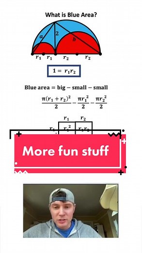 Calculating Areas of Semicircles with Andy Math