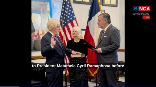 US President Donald Trump's pick for ambassador to South Africa, Leo Brent Bozell III, has arrived in the country. He's a conservative activist and writer handpicked by Trump. #eNCA #DStv403 https://brnw.ch/21x00RL | eNCAnews