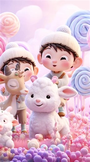 Charming 3D Cartoon Animation for Kids