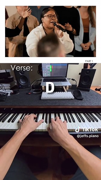 Chord Walkthrough Pt. 1 Bless God - Verse #piano #worship #chords #chordprogression