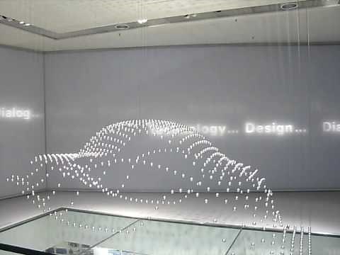 Kinetic sculpture at the BMW Museum (audio swap)