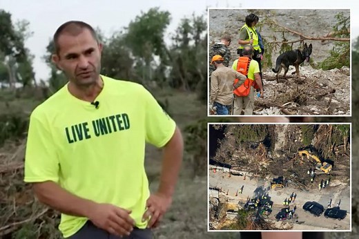 Search-and-rescue volunteers had to rely on sense of smell to find bodies in Texas flood debris, one reveals