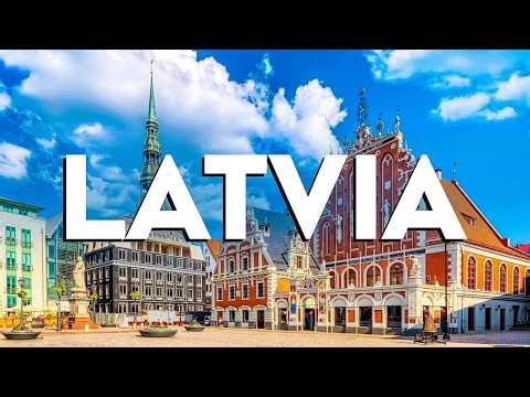 Best of Latvia | Scenic Views, Medieval Towns & Beaches 4K