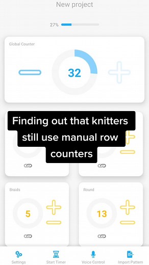 My Row Counter App on TikTok
