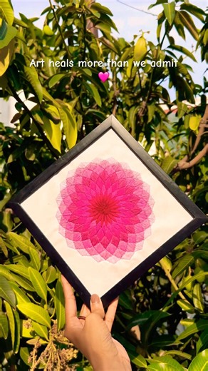 Handmade thread mandala ✨#theroshni #diy #art #craft #ytshorts #yt #embroidery #artshorts #diycrafts