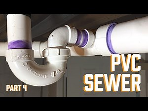DIY Sewer Plumbing