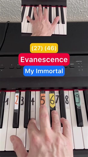 Evanescence - My Immortal Piano Tutorial