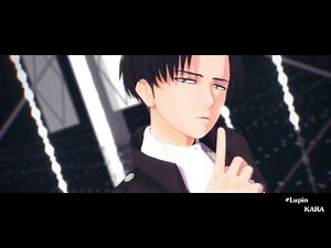 [進撃のMMD] (Mikasa/Levi)アッカーマンズとるぱぁん