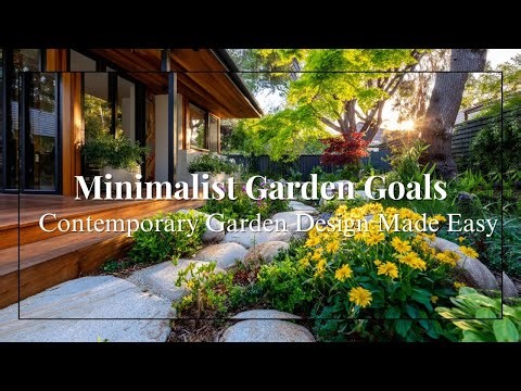 Contemporary Garden Ideas Sleek Furniture, Minimal Planters & Architectural Planting