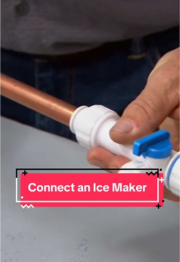 How to Connect an Ice Maker to a Water Line