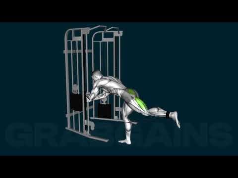 How to do the Cable Donkey Kickback | GrabGains