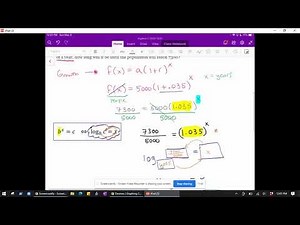 Solving Exponential Growth and Decay Problems Using Logs