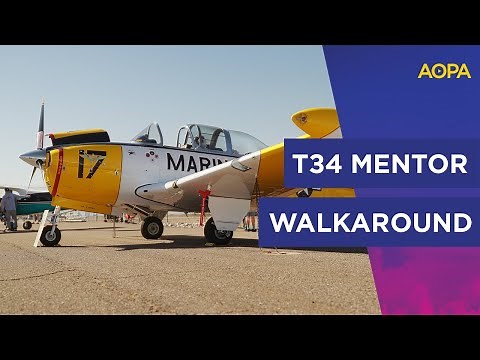 Beechcraft T34-Mentor Walkaround