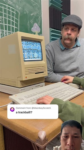 A trackball? #laptop #mouse #pc #computer