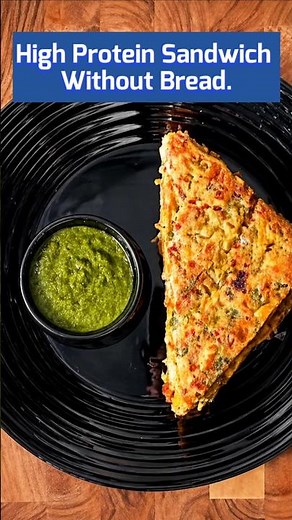 High Protein Sandwich Without Bread. #highprotein #recipe