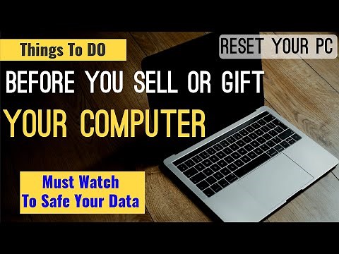 Things To Do Before You Sell Your Computer