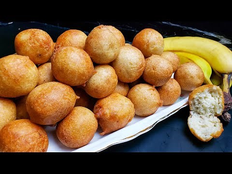 How to Make BANANA FRITTERS at Home in 10 minutes| Beignets de Banane| Easy Recipe