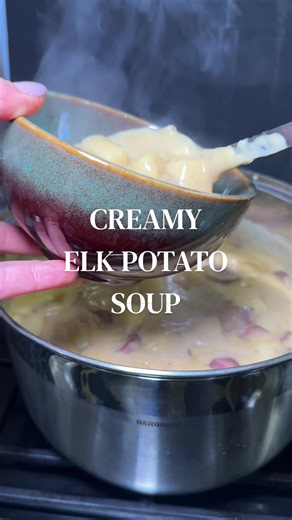 Creamy Elk Potato Soup for Cold Days