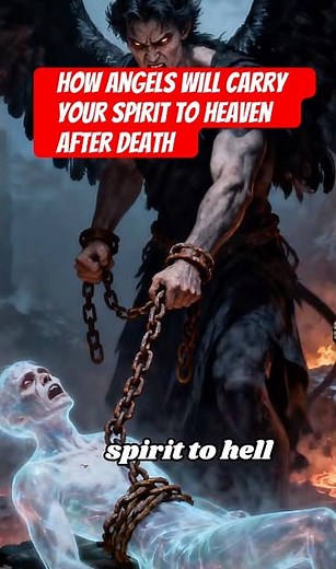 How angels will carry your spirit to heaven after death #bible #death #spirit #angel