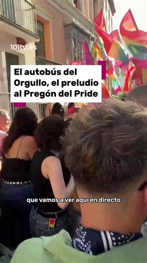 🏳️‍🌈🏳️‍⚧️📺El autobús del Orgullo, el preludio al Pregón del Pride. 📲Sigue el Pregón del Pride en 101tv.es #Pride #Sevilla #Orgullo #Andalucía #LGTBIQ