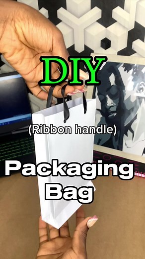 DIY Paper Packaging Bag Tutorial | Cute & Handmade Ideas