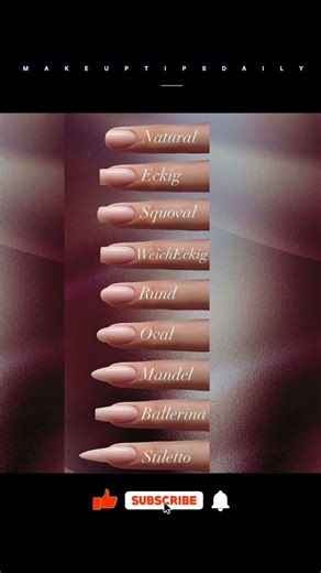 Different Nail Shapes Explained 💅 | Choose Your Perfect Nail Shape