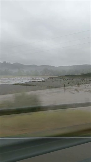 Flooded in northland, New Zealand😄😄😄
