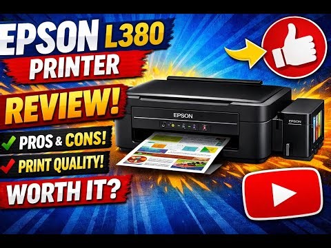 Epson L380 👉 இந்த பிரிண்டர் உண்மையிலேயே நல்லதா? 7 நாள் யூஸ் பண்ணி சொல்றேன் | Printer Review Tamil