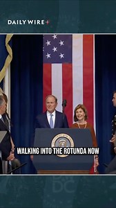 President Bush had the BEST line at the first Trump inauguration | Daily Wire