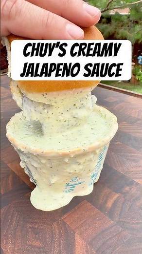 Chuy’s Creamy Jalapeno Sauce!