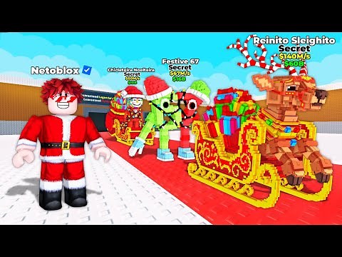 From $0 to $100 TRILLION ONLY Using CHRISTMAS BRAINROTS in Steal a Brainrot