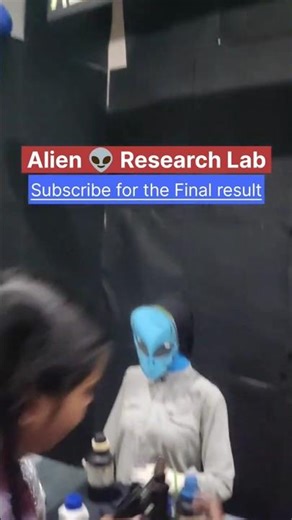 Alien Research Lab Project Making 🔬👽 | Science Exhibition Preparation #alien #isro #nasa