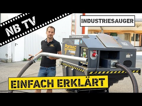 Industriesauger für Baustelle und Werkstatt - Screenpod PV300E I Einfach erklärt | NB Baumaschinen