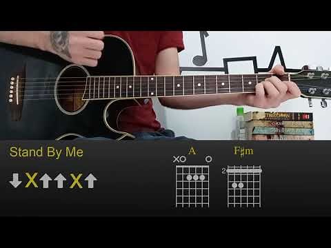 John Lennon - Stand By Me | Easy Guitar Lesson Tutorial with Chords/Tabs and Rhythm
