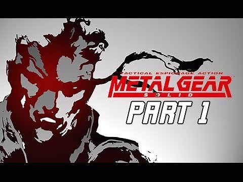 METAL GEAR SOLID Gameplay Walkthrough Part 1 - Solid Snake (RETRO PSX Classic)