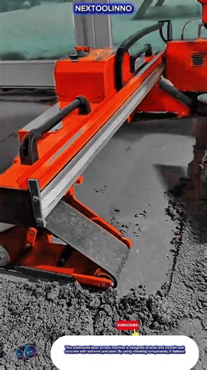 Smart&Automatic Laser Screed Construction Machine for Professional Concrete Floor Leveling