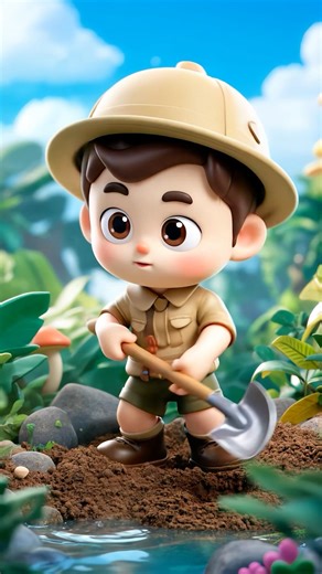 The Dinosaur Bone Song – Digging Up Fossil Fun! 🦖🪨 #shorts #dinosaur #kidssong #hooplakidz