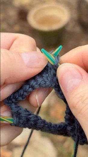 This purl always feels awkward