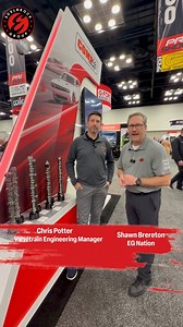 EG Nation's Shawn Brereton talked with COMP Cams' Chris Potter (Valvetrain Engineering Manager) on the Max-Lift BSR Shaft Rocker System — max strength, more lift, ultimate durability! LS builders, this one's for you 💥 #PRI2025 #COMPCams #BSRRocker #Valvetrain @myprishow @EdelbrockGroup | COMP Cams