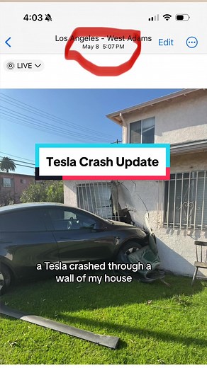 Here’s what I’ve learned from the Tesla crashing through a wall of my house. #tesla #carcrash #caraccident #towtruck #teslacrash #towtruckstories