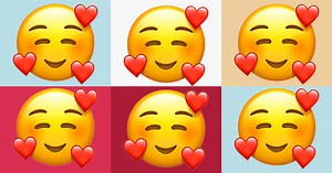 What the 🥰 Smiling Face With 3 Hearts Emoji Means Texting