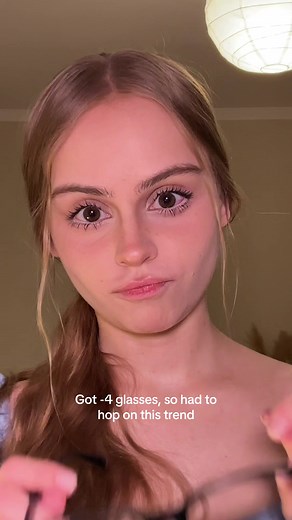 Nerd Glasses and Eye Makeup Trend for 2023